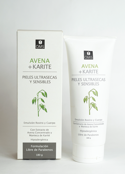 Avena + Karite Emulsion Rostro y Cuerpo
